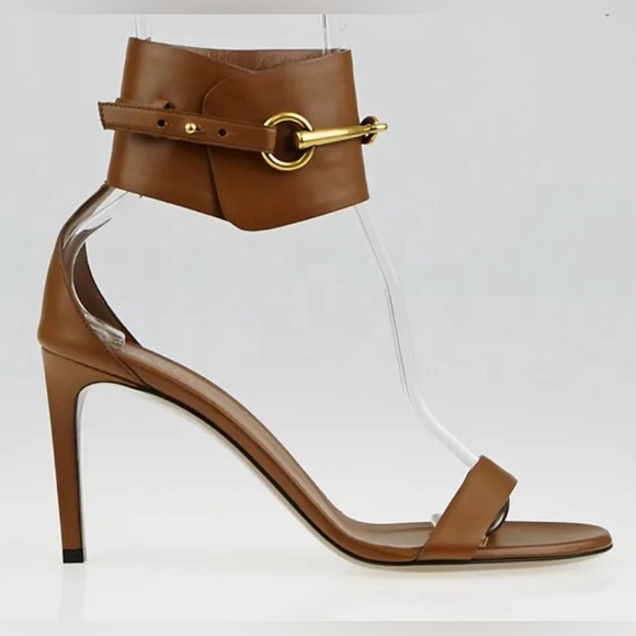 Gucci Ursula / 37.5 / Horsebit Ankle Strap - Picture 2 of 8